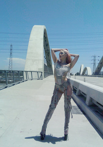 Chamber Fitted Lace-Up Chaps