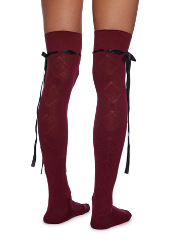 Reckless Whim 2-Pack Thigh High Sock Set