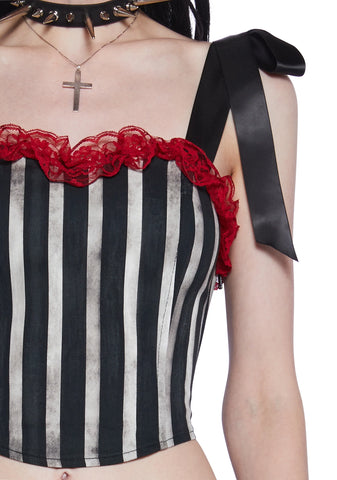 Beautifully Bizarre Corset Top