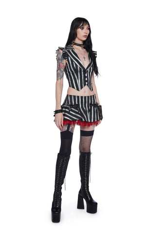 Beautifully Bizarre Mini Skirt