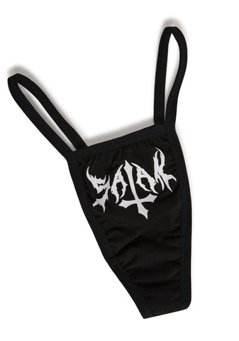 Sinner Graphic Thong