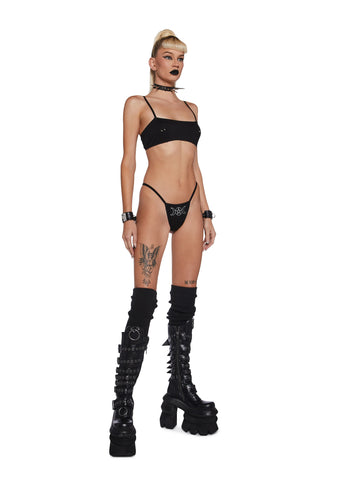 Symbols Graphic Thong