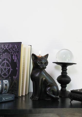 Familiar Feline Cat Candle