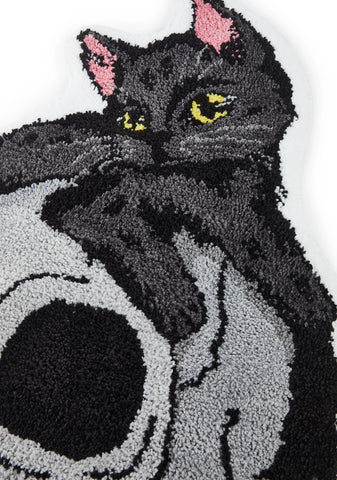 Midnight Meow Bath Mat