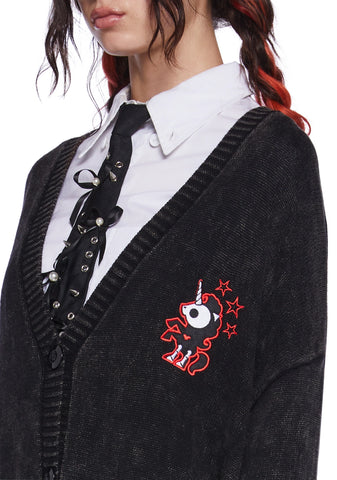 Bonita Distressed Cardigan