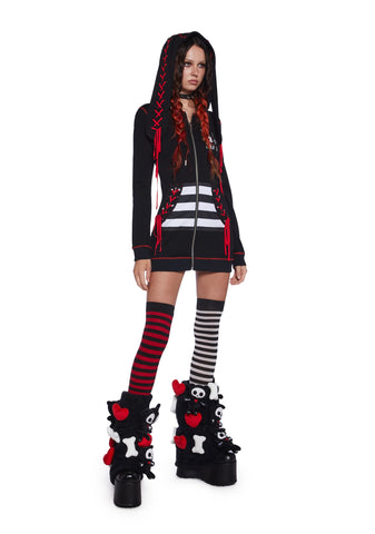 Jack Zip-Up Hoodie Dress