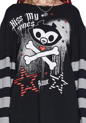 Jae Graphic Long Sleeve Top