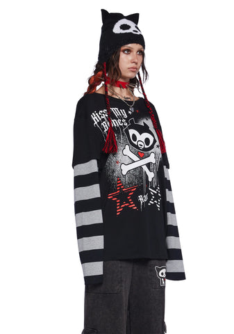 Jae Graphic Long Sleeve Top