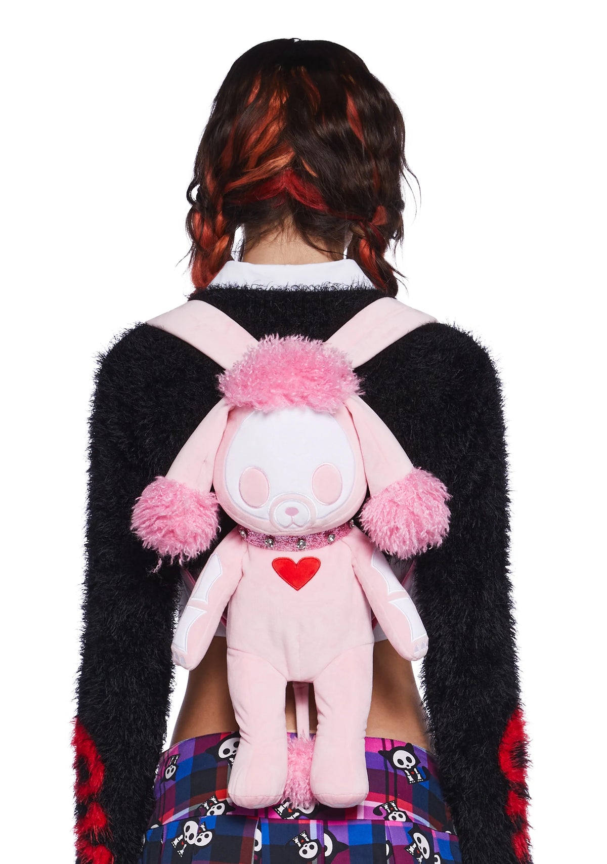 Roxie Poodle Plush Backpack