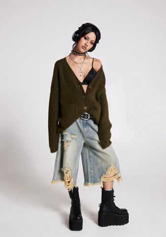 Streetwise Maven Denim Shorts - Blue