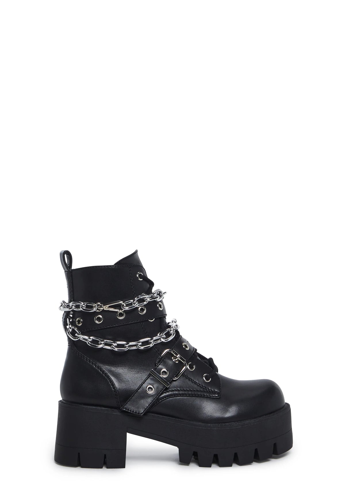 Bad Girl Blues Platform Boots