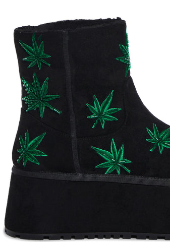 Stoned Stepping Slipper Boots