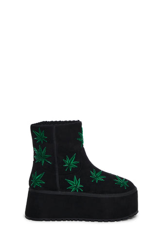 Stoned Stepping Slipper Boots