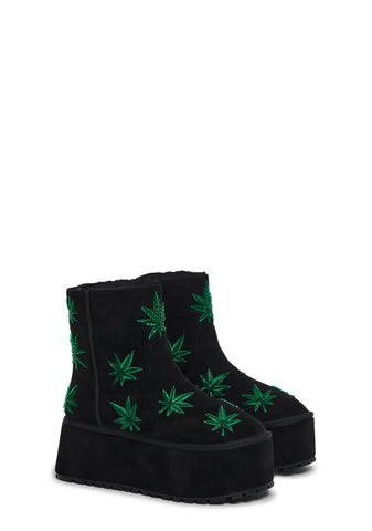 Stoned Stepping Slipper Boots