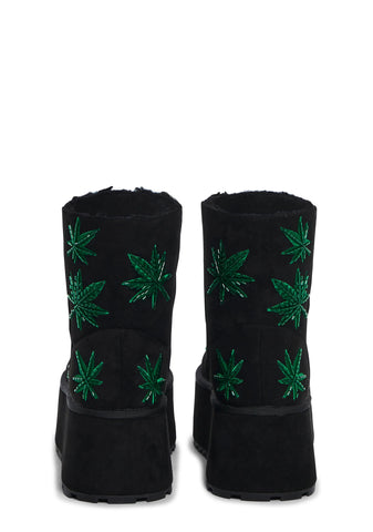 Stoned Stepping Slipper Boots