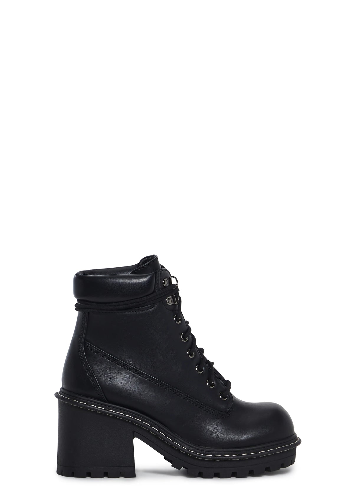 Record Shopping Ankle Boots - Black