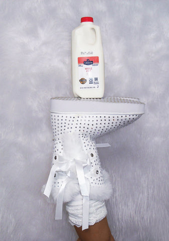 Snowflake Cadet Rhinestone Booties