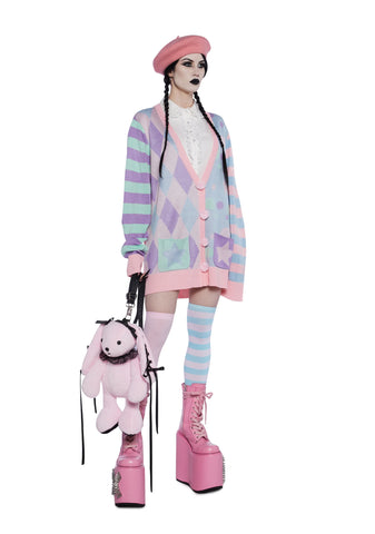 Sweet Circus Tricks Knit Cardigan