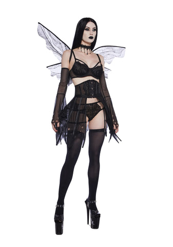Dark Fairy Lingerie Set