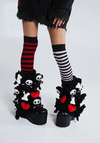 Snuggle Wonderland Platform Boots - Skelanimals
