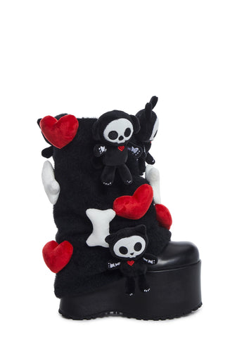 Snuggle Wonderland Platform Boots - Skelanimals