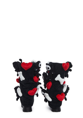 Snuggle Wonderland Platform Boots - Skelanimals