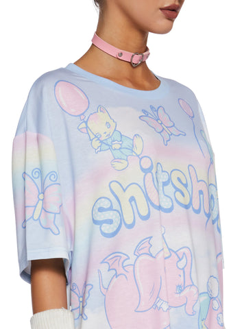 Not So Funhouse Oversized Tee