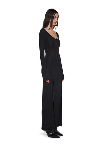 Invoke The Spirits Bodycon Maxi Dress