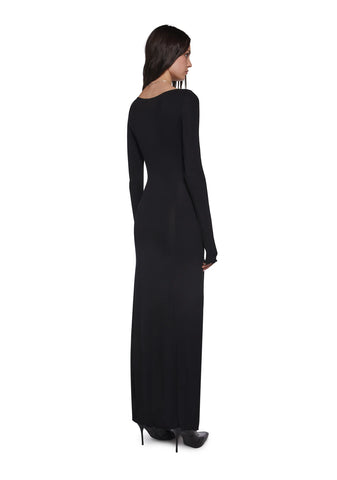 Invoke The Spirits Bodycon Maxi Dress