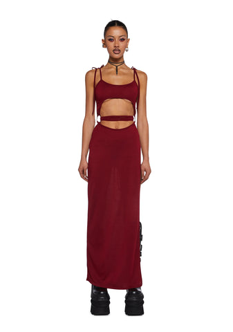 Diatonic Cut Out Maxi Dress