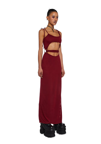 Diatonic Cut Out Maxi Dress