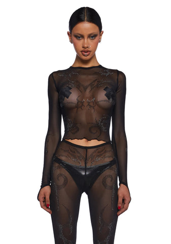 Dark Phoenix Long Sleeve Top