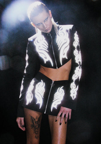 Night Raver Reflective Zip-Up Top