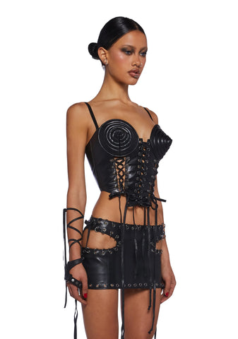 Electric Empress Corset Top