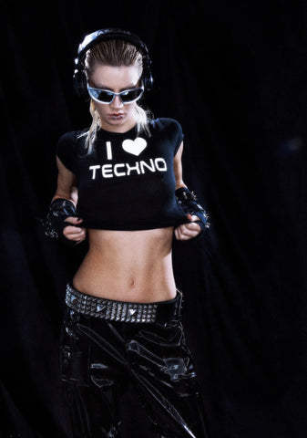 Techno Love Baby Tee