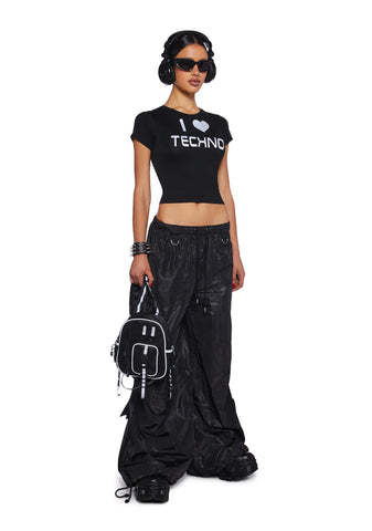 Techno Love Baby Tee