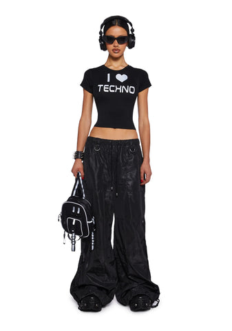 Techno Love Baby Tee