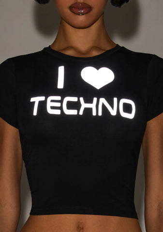 Techno Love Baby Tee