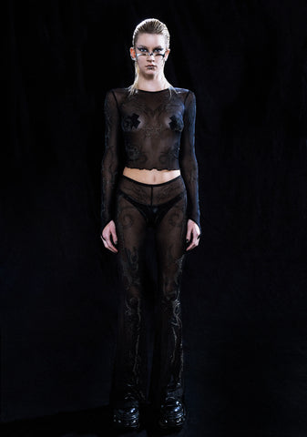 Dark Phoenix Flare Pants