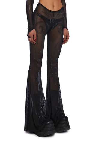 Dark Phoenix Flare Pants