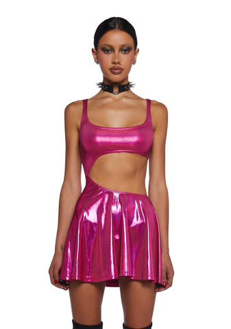 Disco Dazzler Mini Dress And Shrug Set