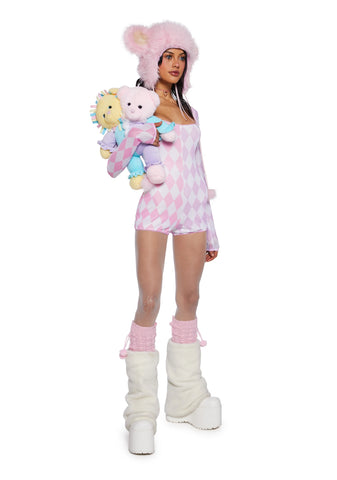 Put On A Show Mesh Romper