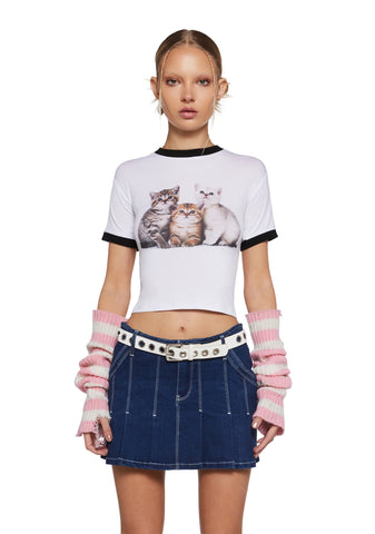 Kitty Love Baby Tee