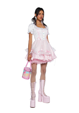 Sweets And Spectacles Mini Dress