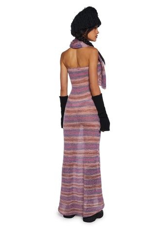 Total Romance  Maxi Dress And Scarf Set