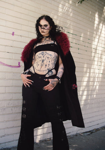 Veiled Candlelight Corduroy Coat