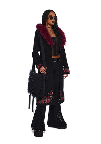 Veiled Candlelight Corduroy Coat