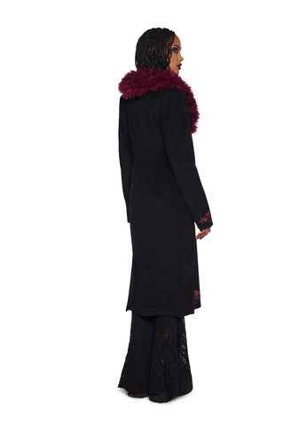 Veiled Candlelight Corduroy Coat