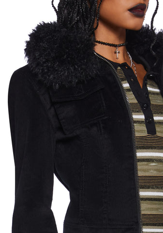 Mystical Instincts Corduroy Jacket