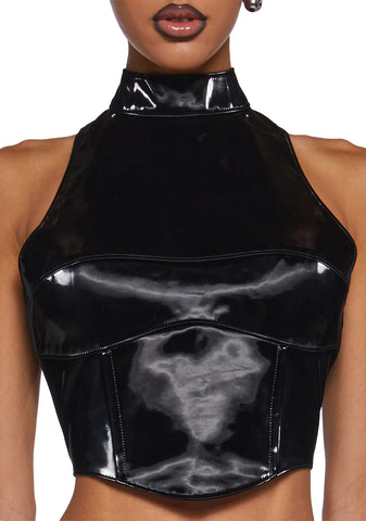 Diatonic Mock Neck Tank